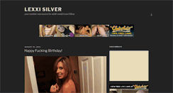 Desktop Screenshot of lexxisilver.com